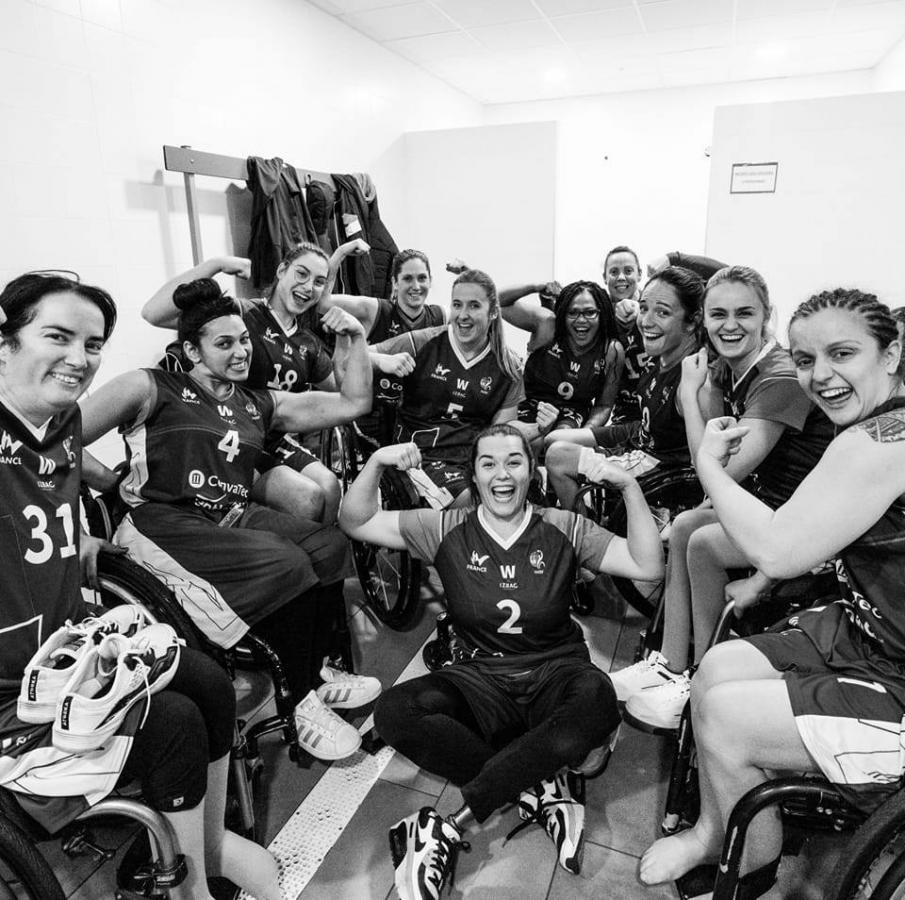 Merci de voter pour développer le BASKET FAUTEUIL AU FEMININ